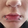 Snakebites piercings with hoops