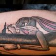 Bug Bunny as a cover up of an old text