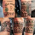 A cover up in maori inspired style