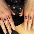 TP4L DPMO - tattooed on the fingers