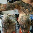 A viking inspired big tattoo