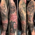 En skräckinspirerad sleeve med mörker
