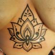 En mandala som en lotusblomma